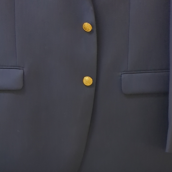 Lauren Ralph Lauren NWOT Navy Wool Blazer - Picture 5 of 13